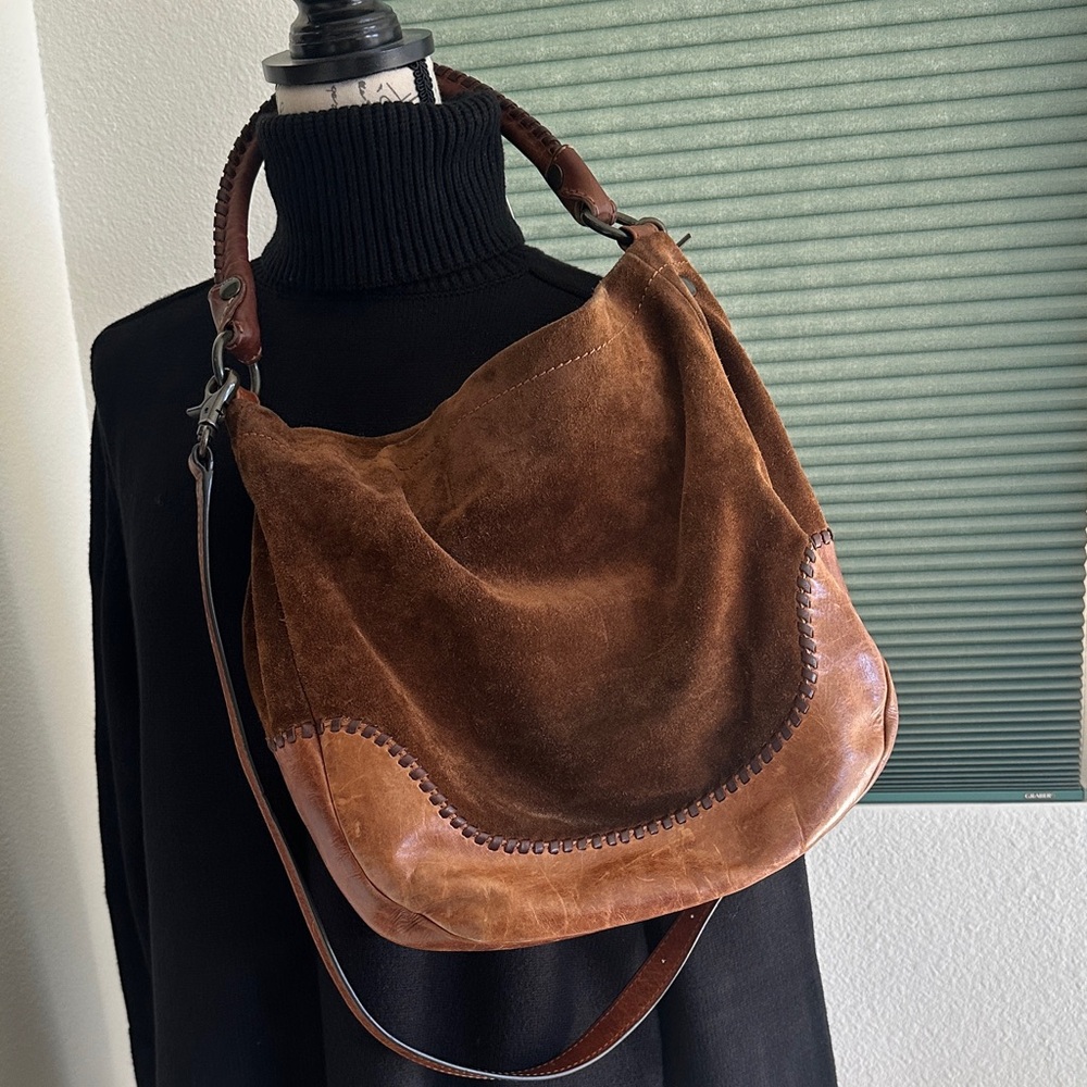 Frye Melissa Hobo Leather Handbag